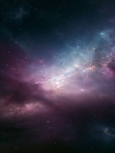 Cosmic Nebula Stars Poster.