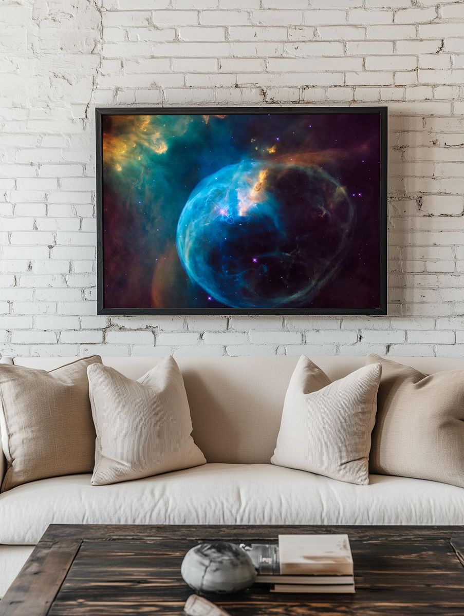 Hubble image Bubble Nebula, NGC. — room view 1