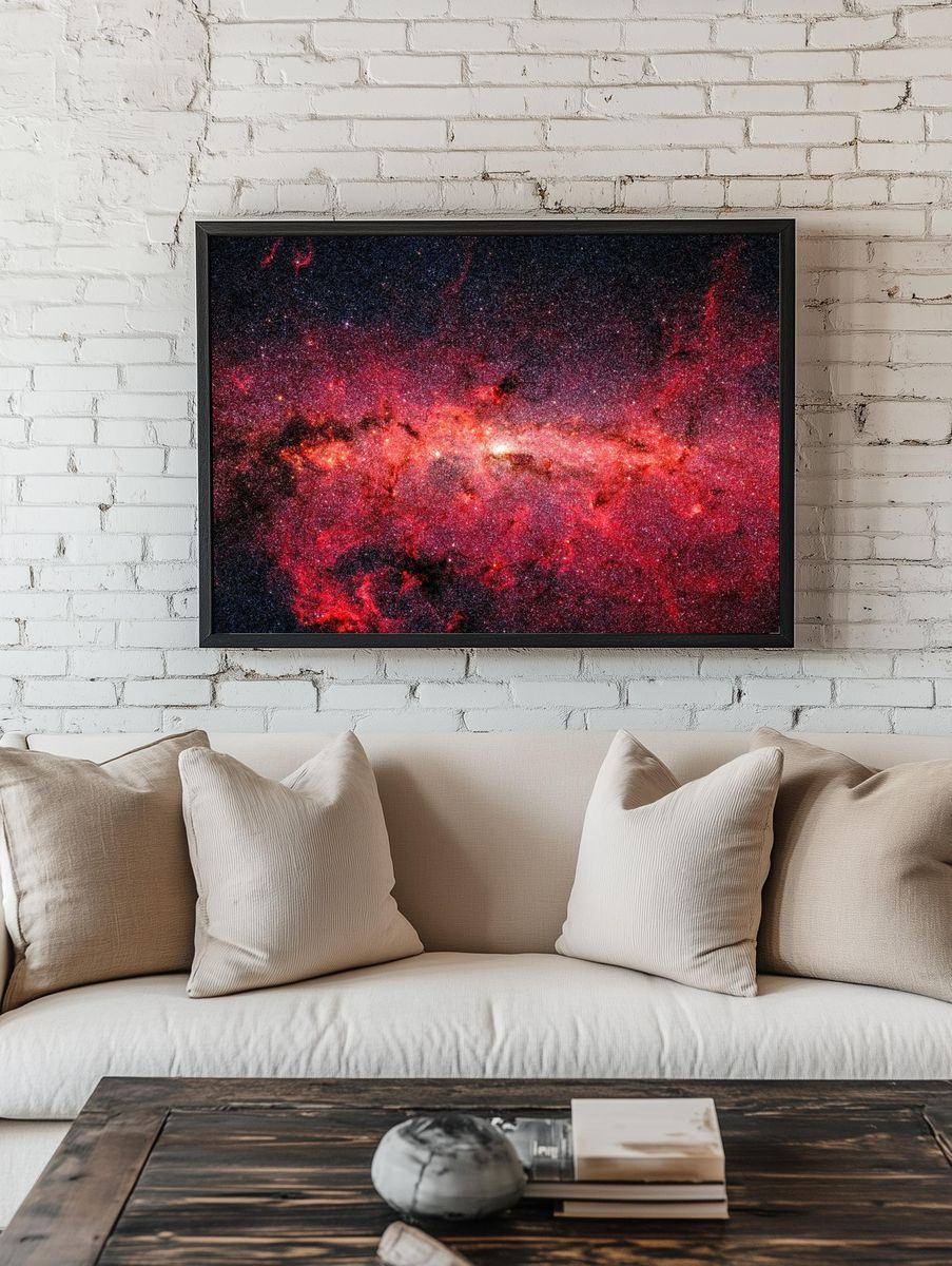 Hundreds thousands stars crowded swirling. room preview