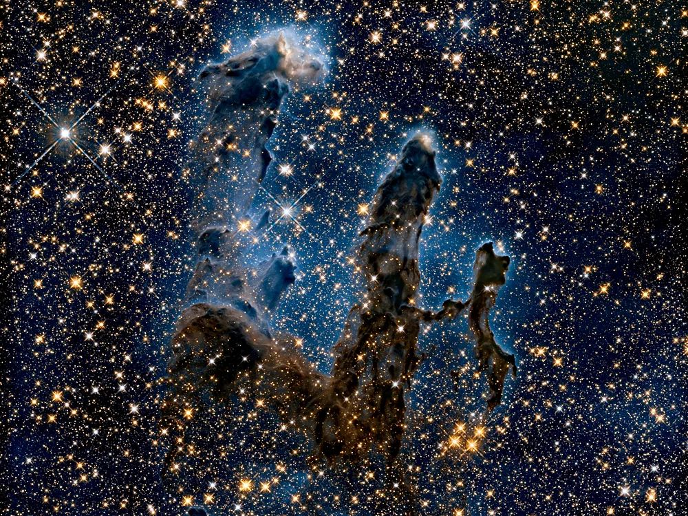Hubble Goes High Def Revisit. poster detail