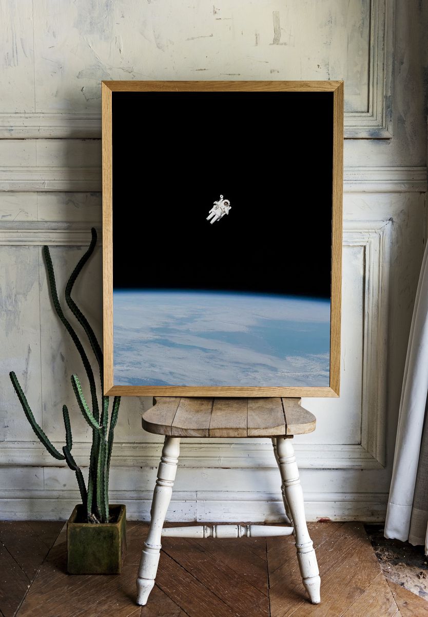 Astronaut spacesuit. room preview