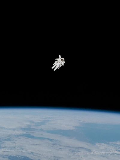 Astronaut spacesuit.