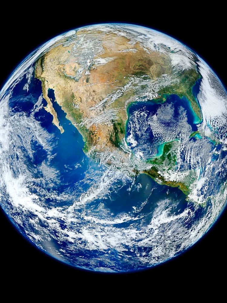 Amazing image Earth. Original NASA. poster detail