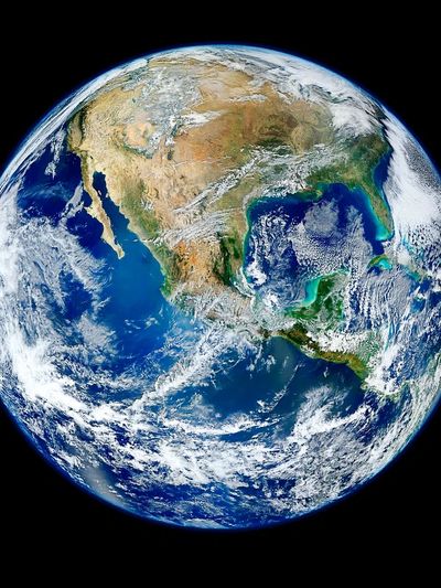Amazing image Earth. Original NASA.