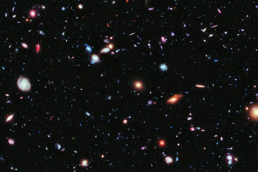Space desktop wallpaper, HD background.
