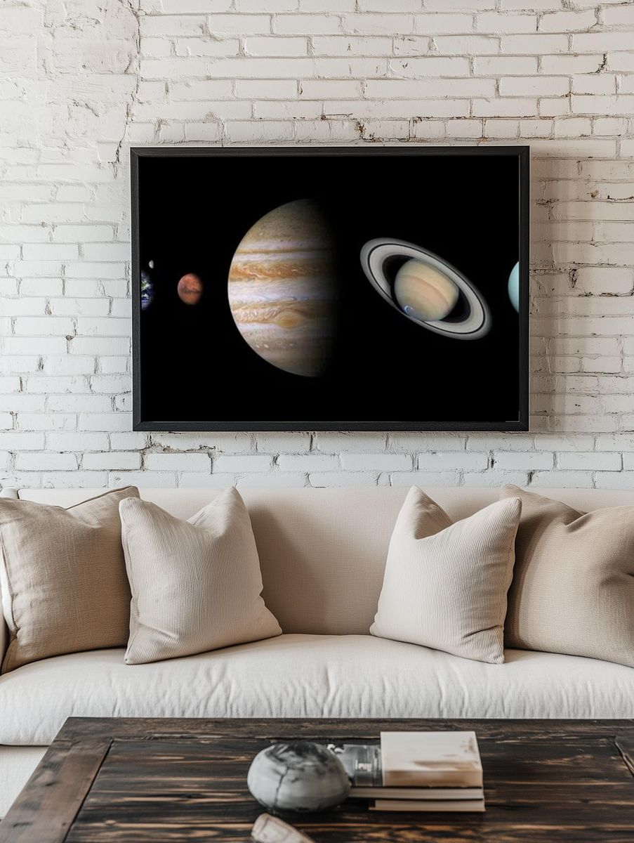 Free solar system image, public. room preview