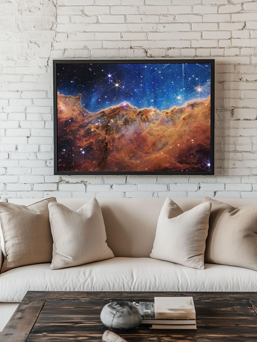 “Cosmic Cliffs” Carina Nebula NASA’s room preview