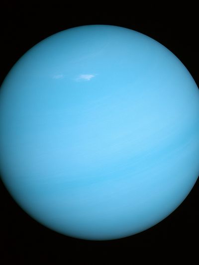 Blue Planet Abstract Poster.