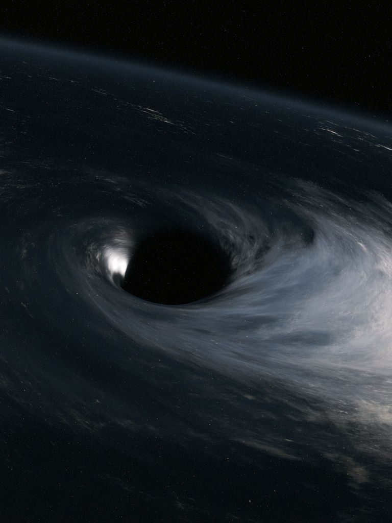 Black Hole Space Print. poster detail