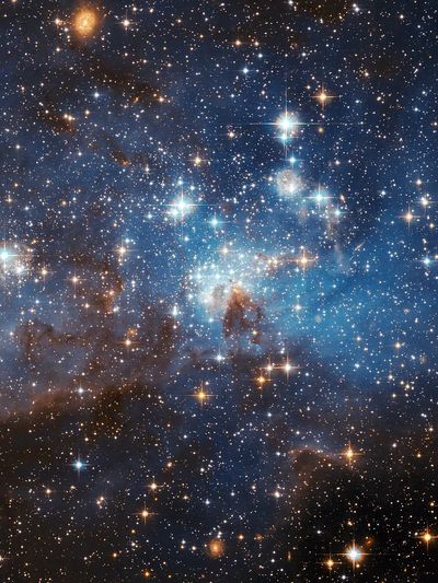 LH 95 stellar nursery Large. poster