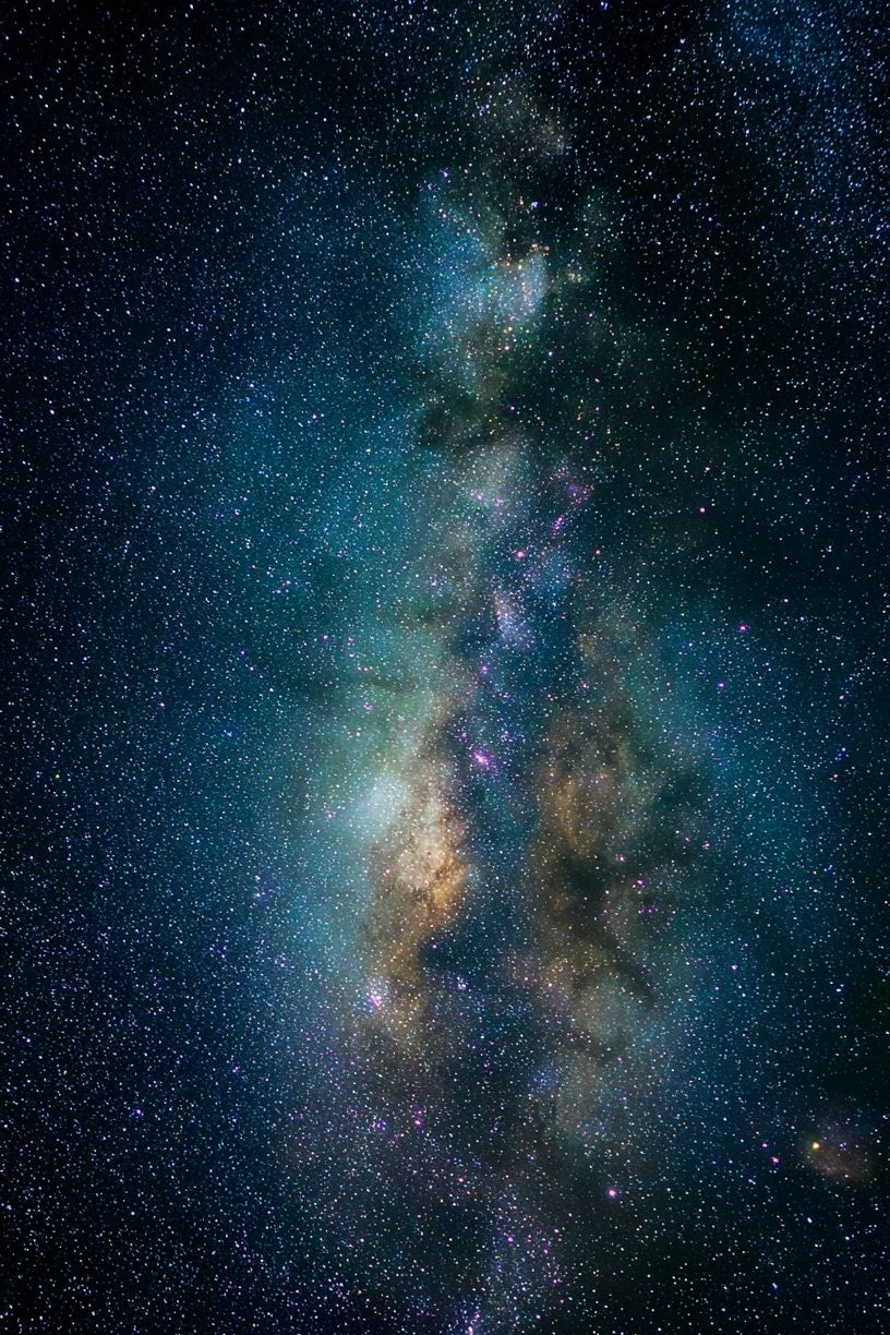 Milky Way Starfield Space Print. poster — space art