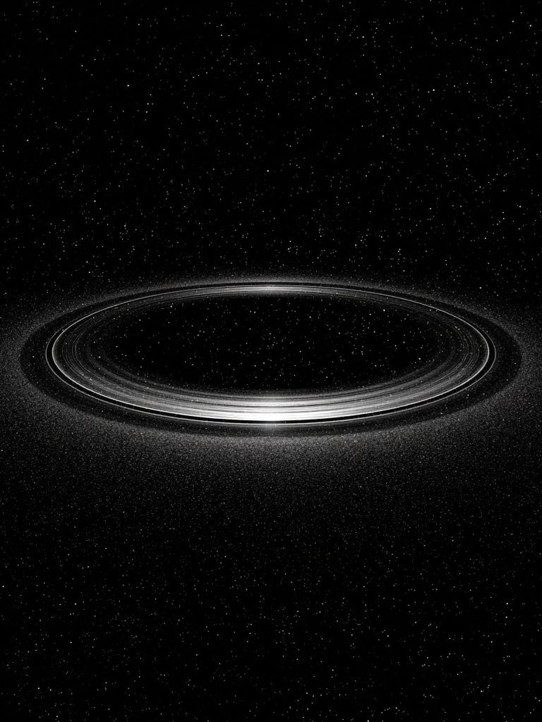 Saturn Ringed Planet Photography Poster. poster — space art