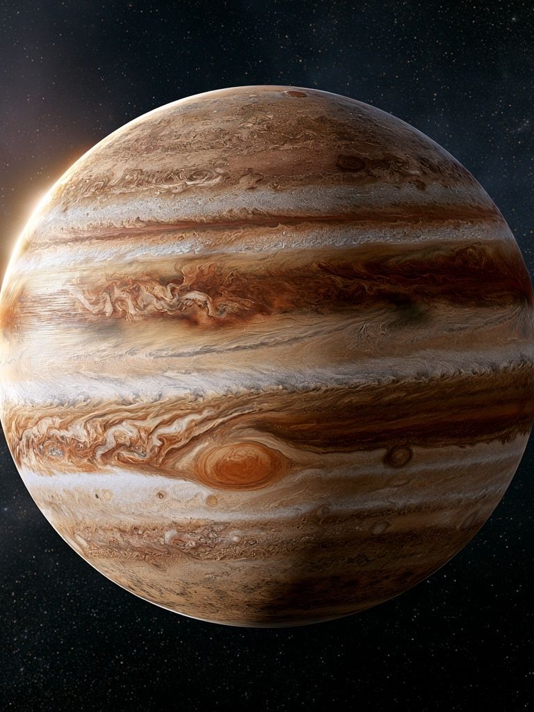 Jupiter Planet Space Print. poster detail