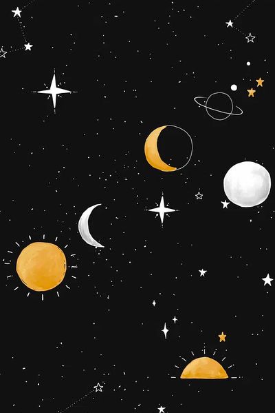 Celestial Night Sky — Space Print. poster