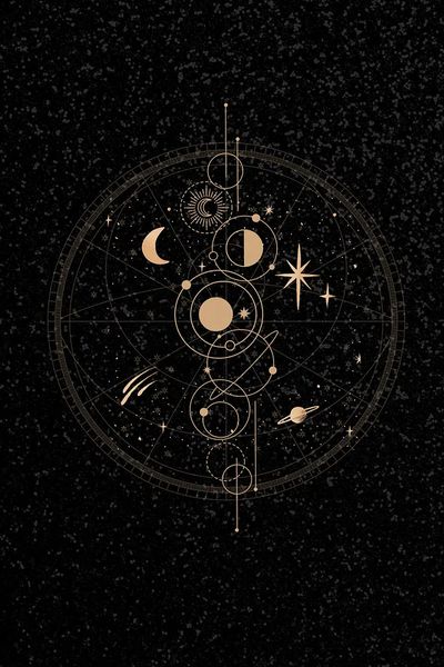 Celestial Map — Space Print. poster print