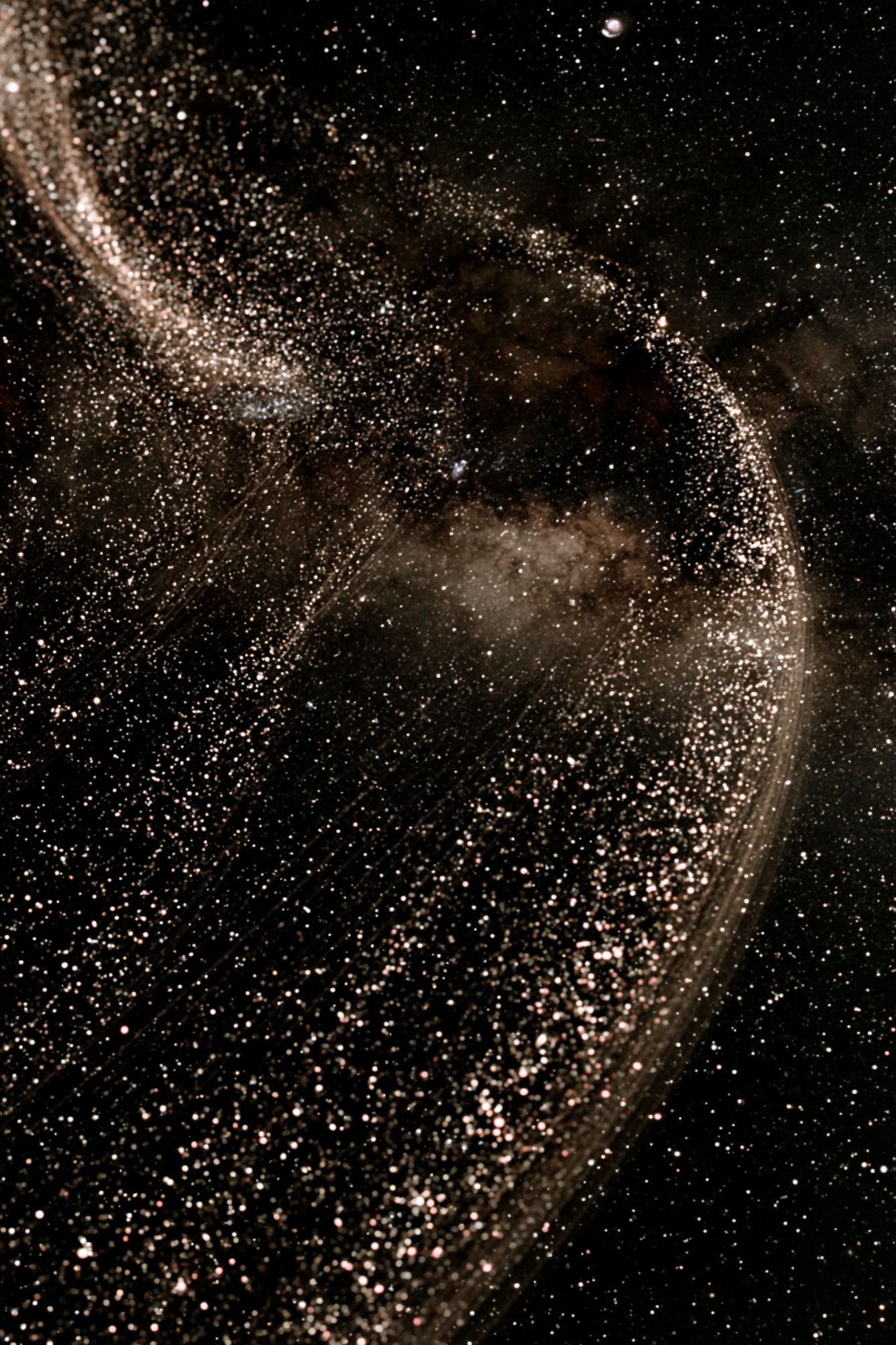 Cosmic Dust Swirl Space Print. poster — space art