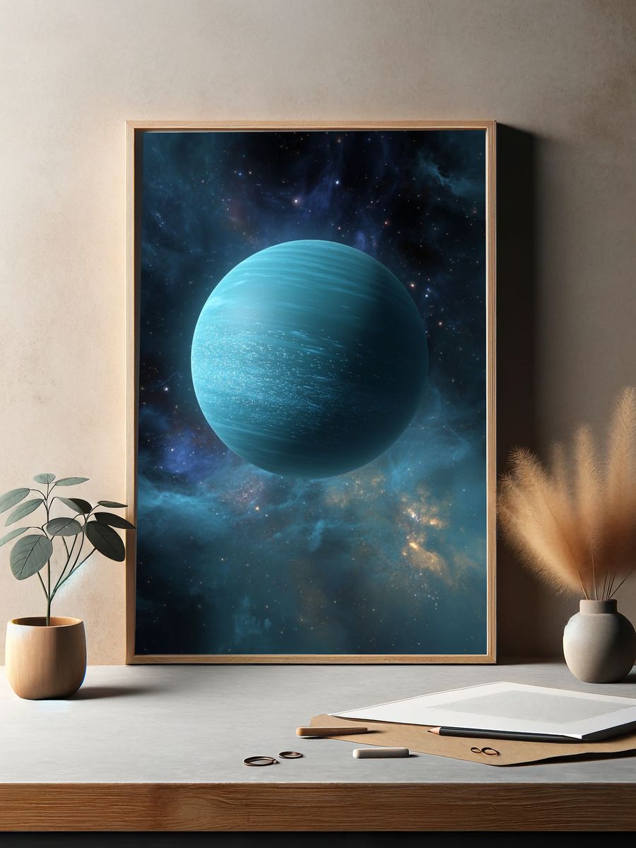 Neptune — Space Print. — room view 2