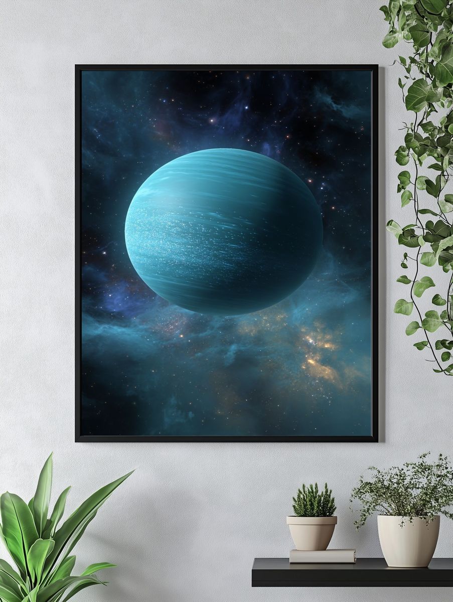 Neptune — Space Print. — room view 4