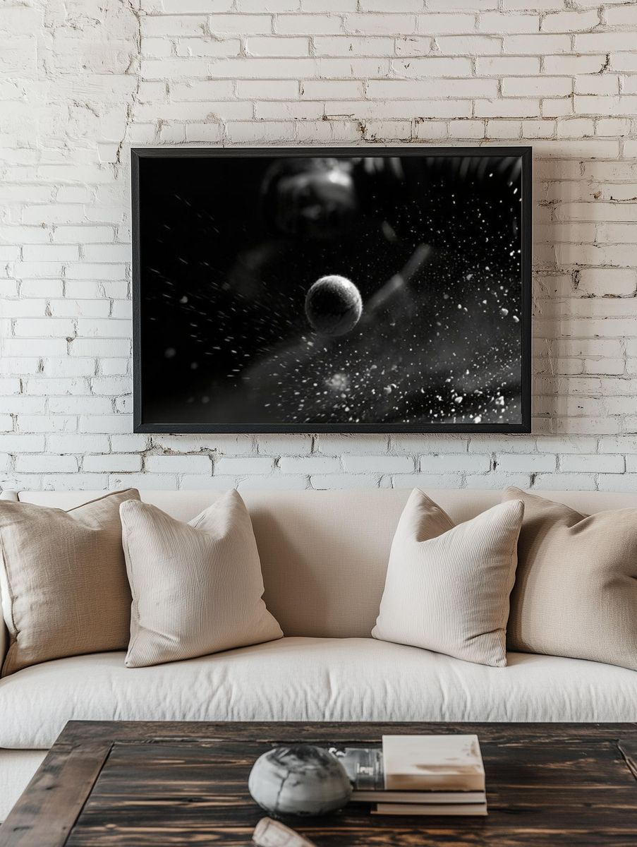 Moon Dust Explosion Print. room preview