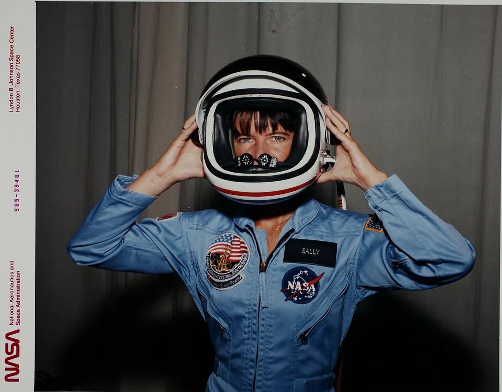 Sally Ride — NASA Space Print. poster detail