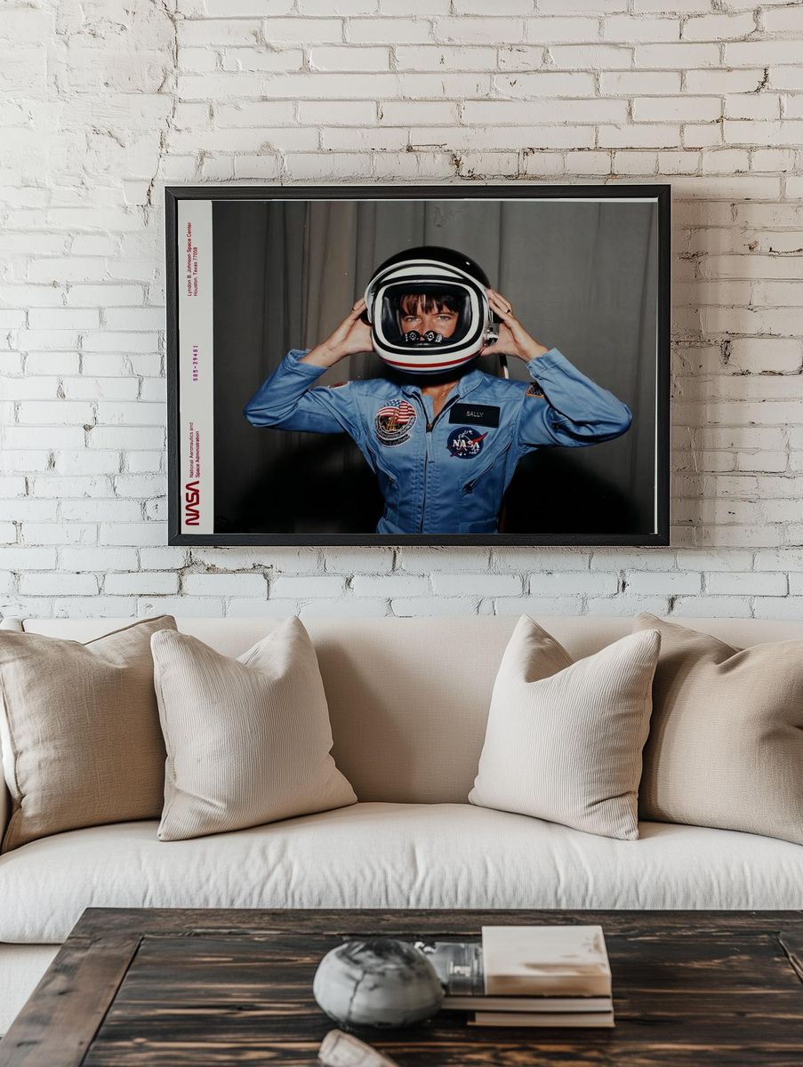 Sally Ride — NASA Space Print room preview