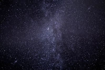Beautiful milky way night sky. poster