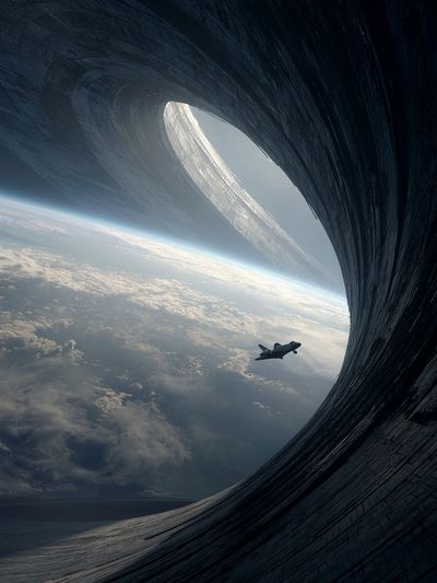Space Portal — Sci-Fi Print
