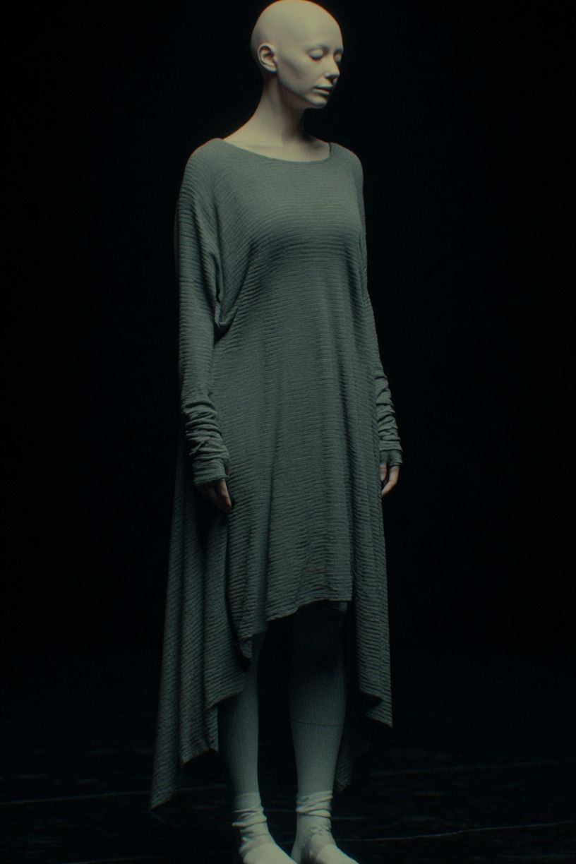 Surreal Bald Figure Photography Poster. poster — photography art