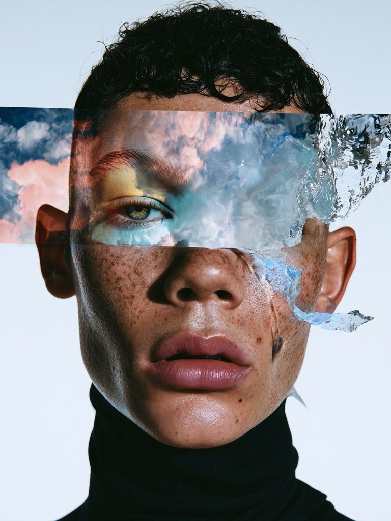 Surreal Portrait Photography Poster. poster — photography art