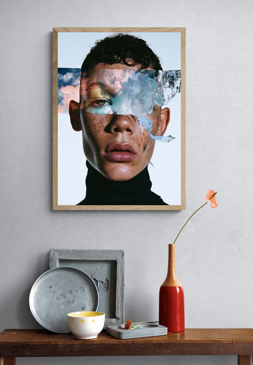 Surreal Portrait Photography Poster. — room view 3