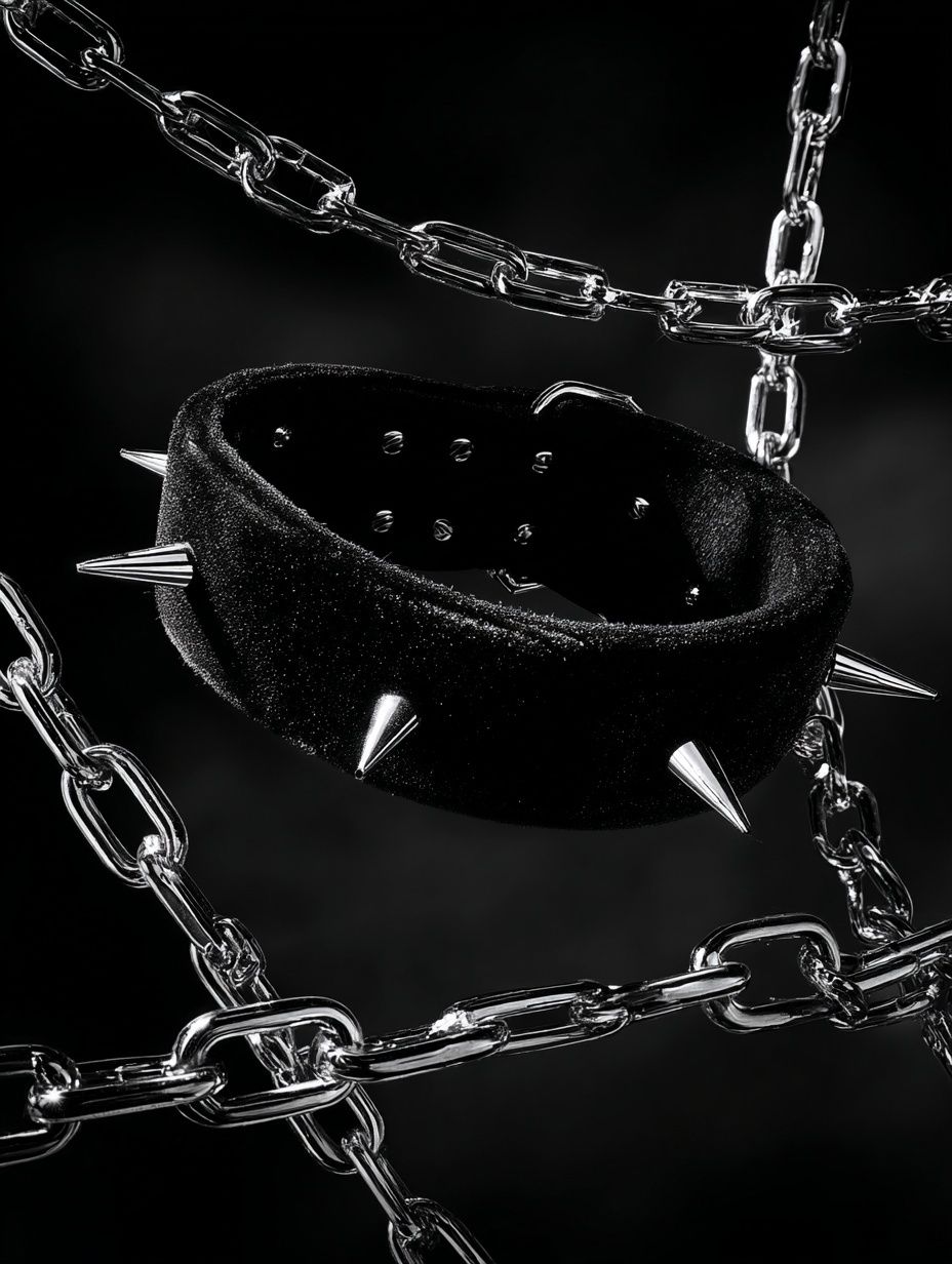 Spiked Choker — Photography Print. poster — photography art