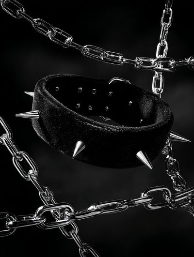 Spiked Choker — Photography Print. poster