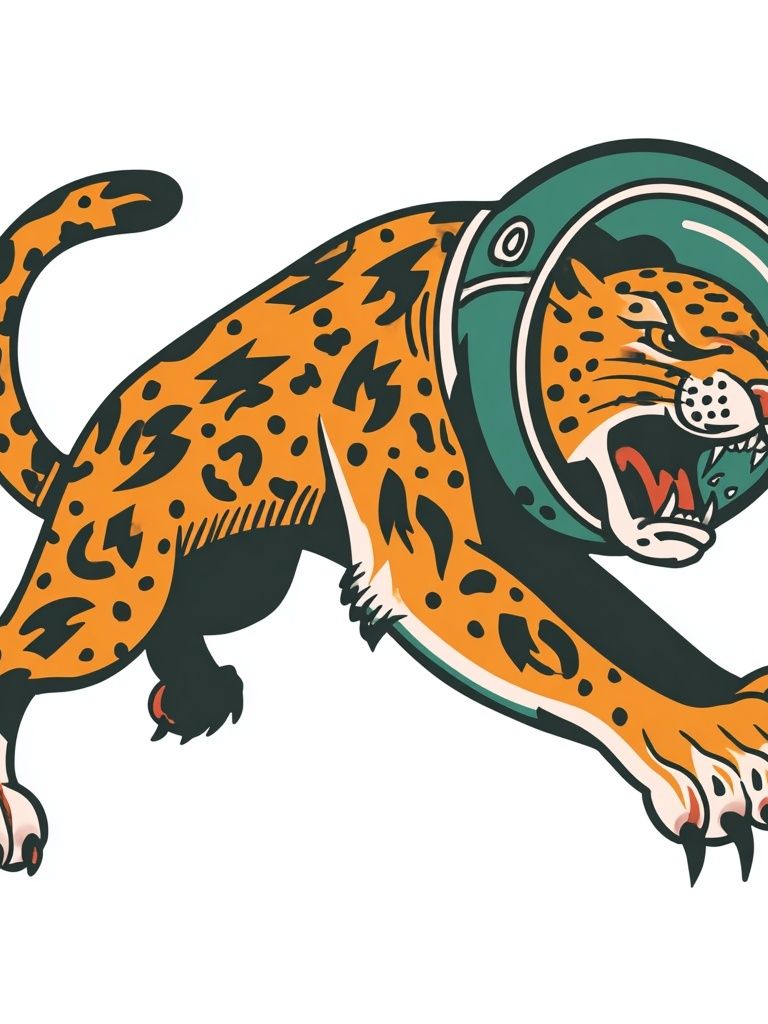 Space Leopard — Illustration Print. poster detail
