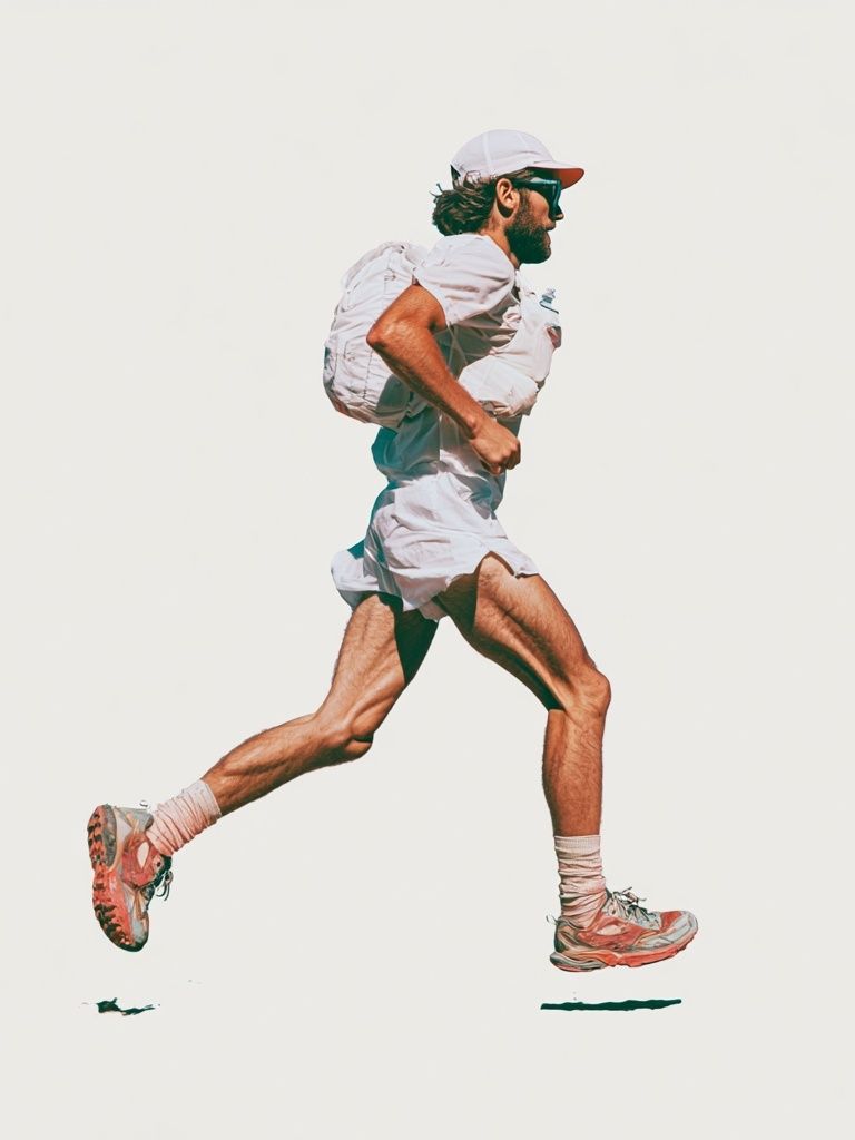 Runner in Motion Photography Poster. poster — sport art