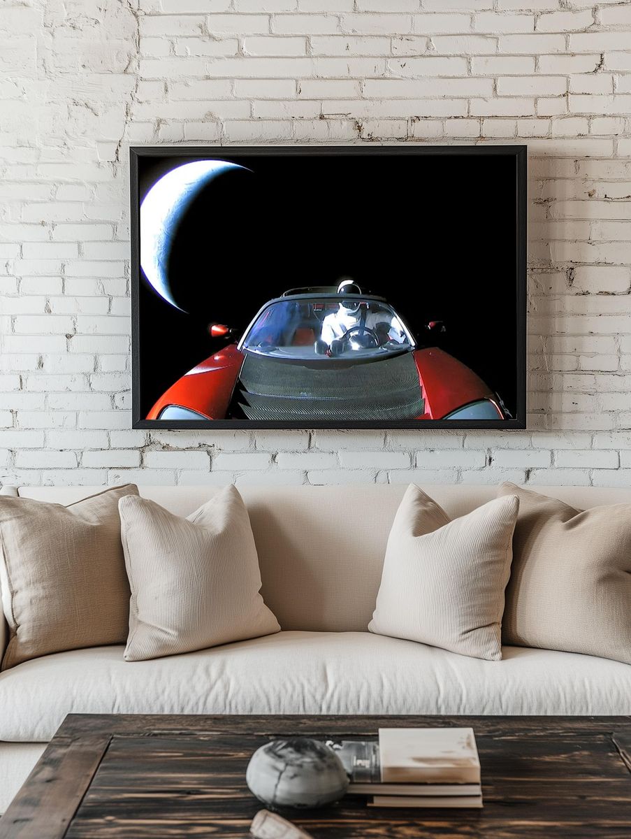 Artist Illustration Falcon Heavy Demo. — room view 1