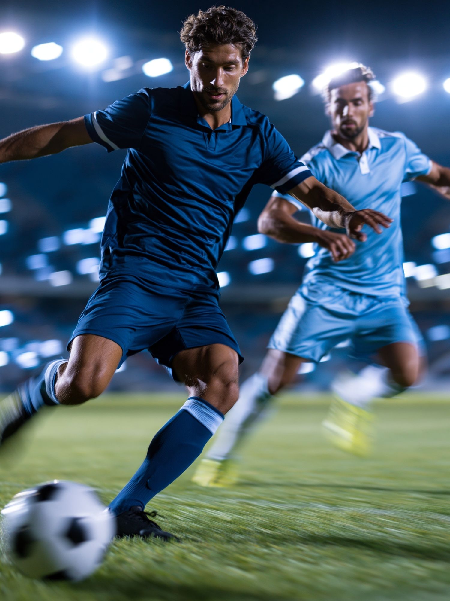 Soccer Action Photography Poster. poster detail