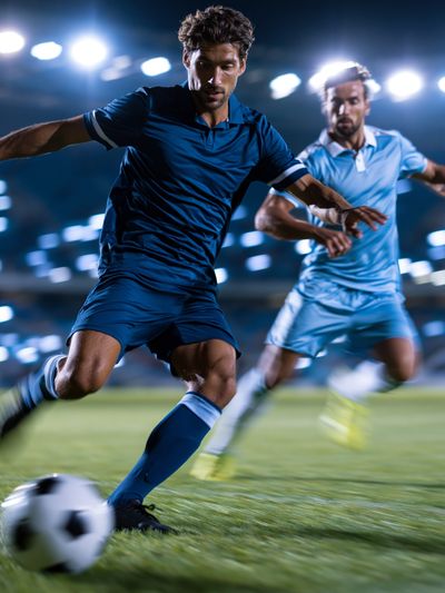 Soccer Action Photography Poster. poster