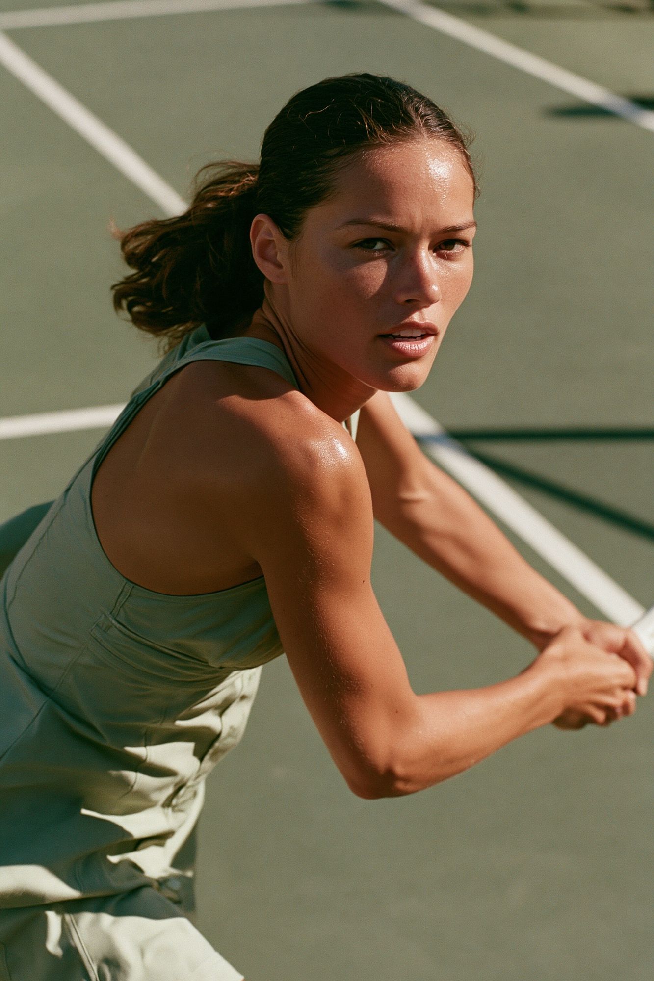 Tennis Player Action Photography Poster. poster — sport art