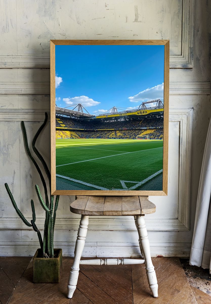 Football Stadium Panorama Poster. room preview