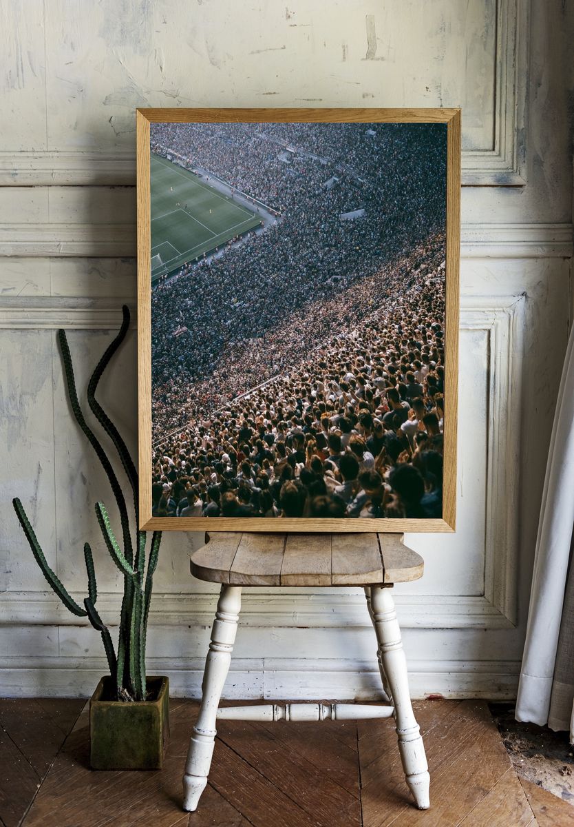 Stadium Crowd Photography Poster. room preview