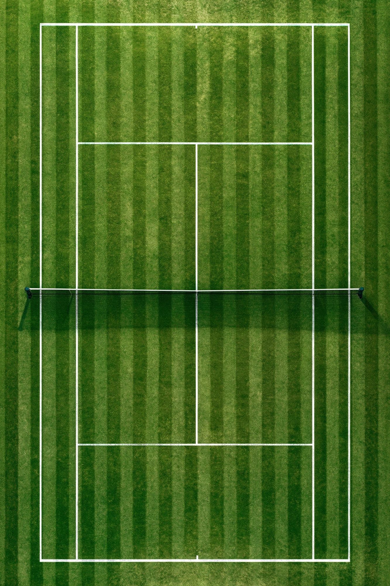 Tennis Court Aerial Photography Poster. poster detail
