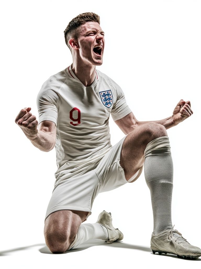 England Football Victory Photography Poster. poster — sport art
