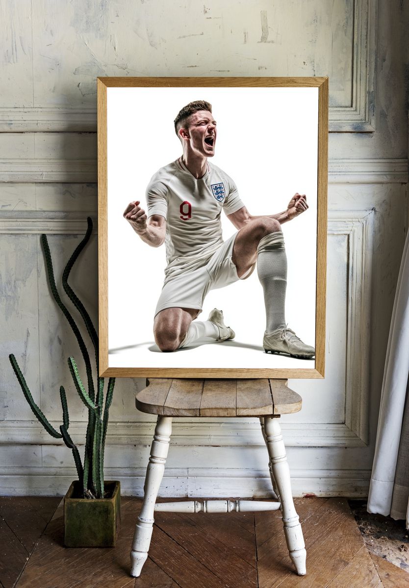 England Football Victory Photography Poster. — room view 1