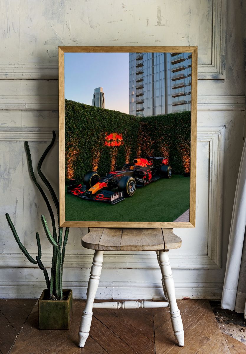 Red Bull Racing Formula 1 Poster. — room view 1