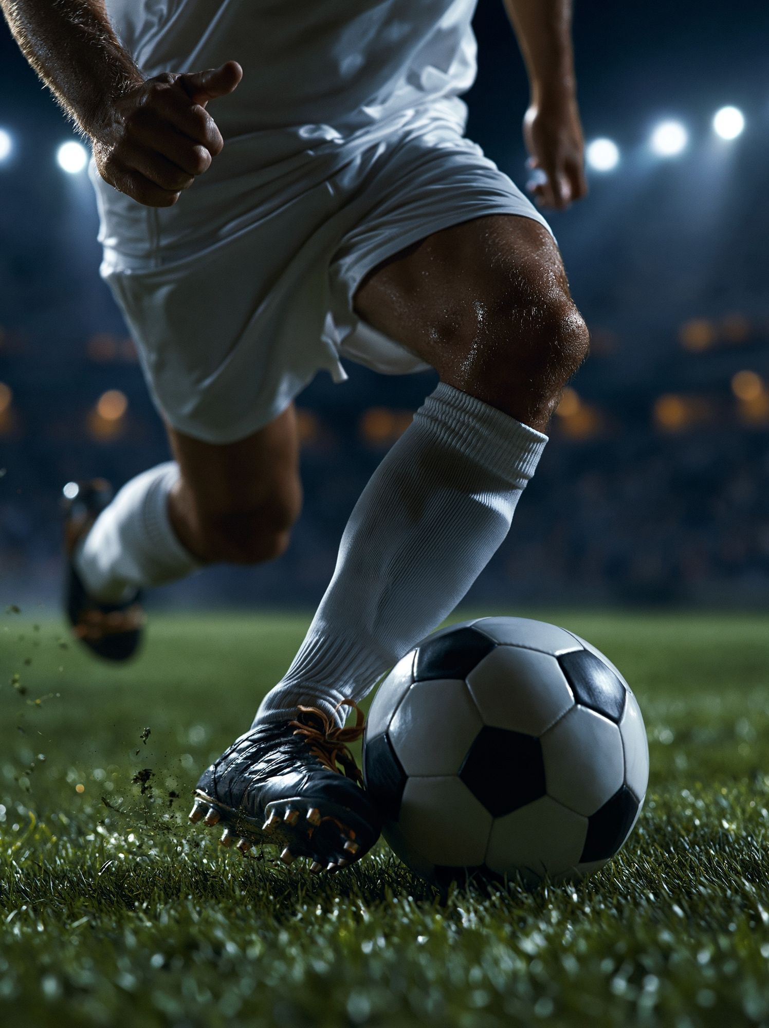 Soccer Action Photography Poster. poster detail