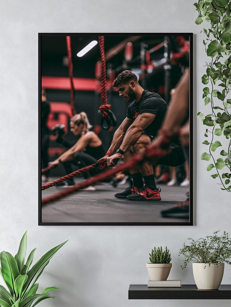 CrossFit Training Photography Poster. — room view 4