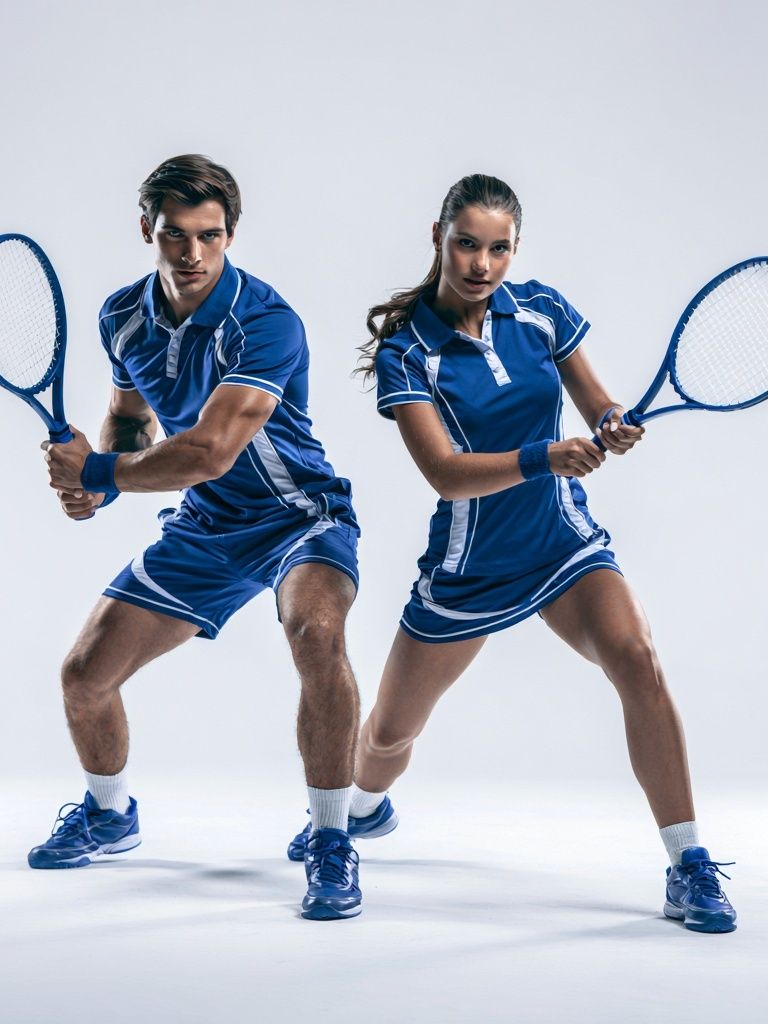 Tennis Players Sport Poster. poster — sport art