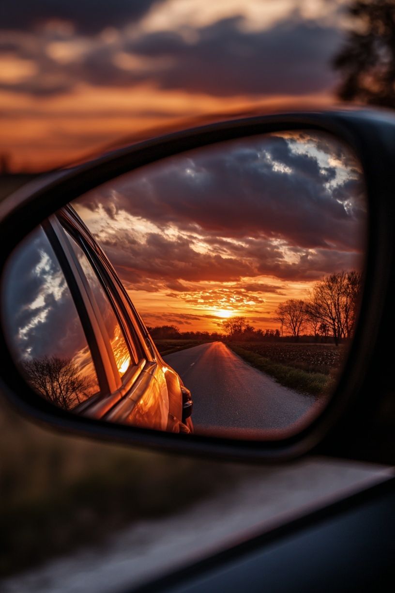 Sunset Reflection — Photography Print. poster detail