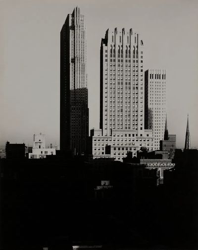 New York Shelton by Alfred Stieglitz (1935) — Art Print. poster print