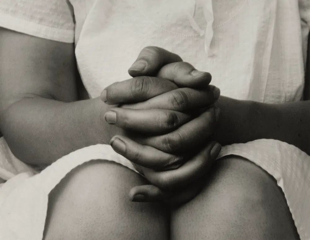 Georgia O’Keeffe by Alfred Stieglitz (1933) — Art Print. poster detail